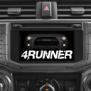 4RUNNER Custom Startup Screens (Multiple Colors)