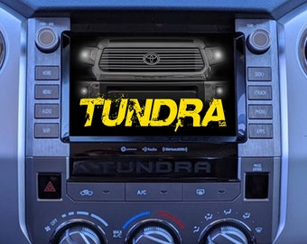 TUNDRA Custom Startup and Radio Off Screens (Multiple Colors)