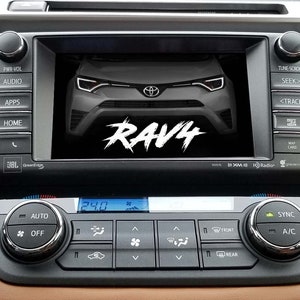 RAV4 Startup and Screen Off Images (2018 and older)