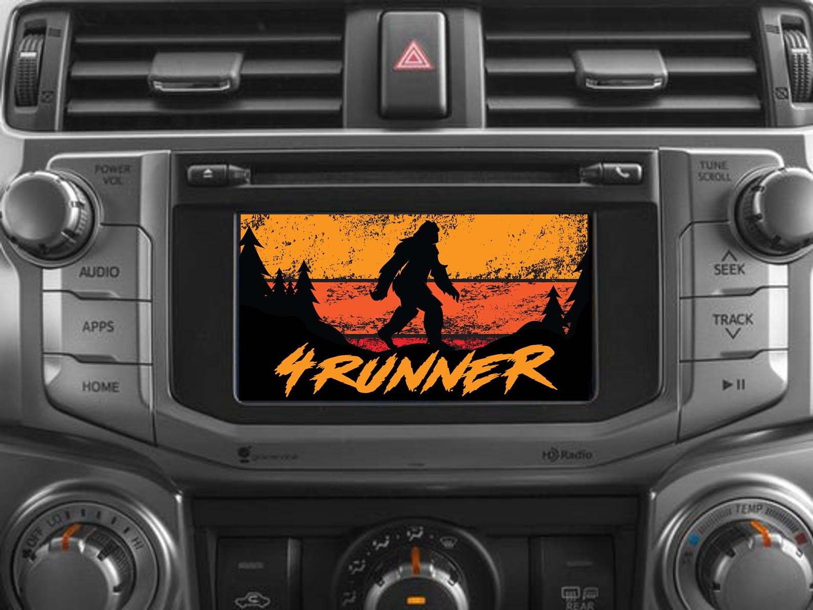 4RUNNER Sasquatch Startup and Radio Off Screens (Multiple Colors)
