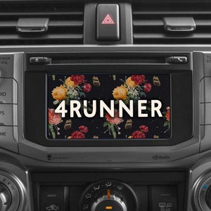 4RUNNER Floral Startup and Radio Off Screens (Multiple Colors)