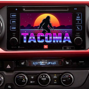 TACOMA 80s Sasquatch Startup Screens (Multiple Designs) v2