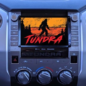 TUNDRA Sasquatch Startup and Radio Off Screens (Multiple Designs)