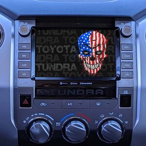 TUNDRA USA Skull Startup and Radio Off Screens (Multiple Designs)