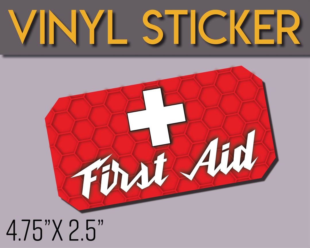 Milwaukee Packout First Aid Sticker (4.75