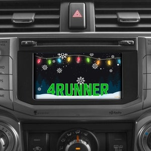 Christmas 4Runner Startup Screen
