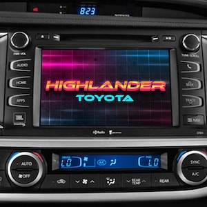 HIGHLANDER 80s Startup Radio Screens (Multiple Styles)
