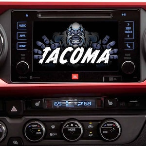TACOMA Yeti Startup and Radio Off Screens (Multiple Designs)