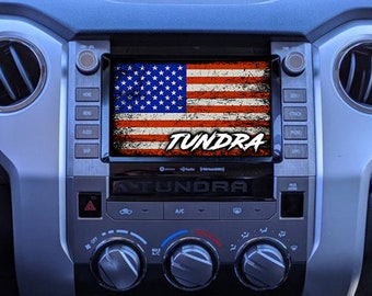 TUNDRA U.S. Flag Startup Radio Screens (Multiple Styles)