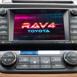 RAV4 80s Startup and Radio Off Images (Multiple Designs)
