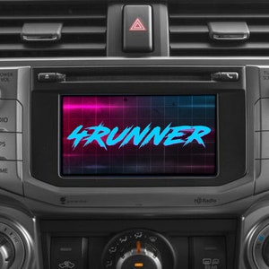 4RUNNER 80s Startup and Radio Off Screens (Multiple Designs)