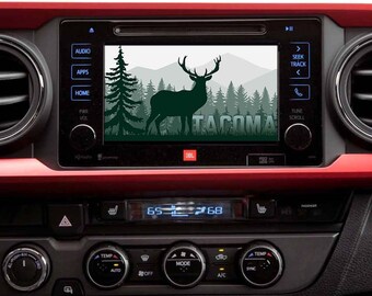 TACOMA Deer Forest Startup and Radio Off Screens (Multiple Designs)