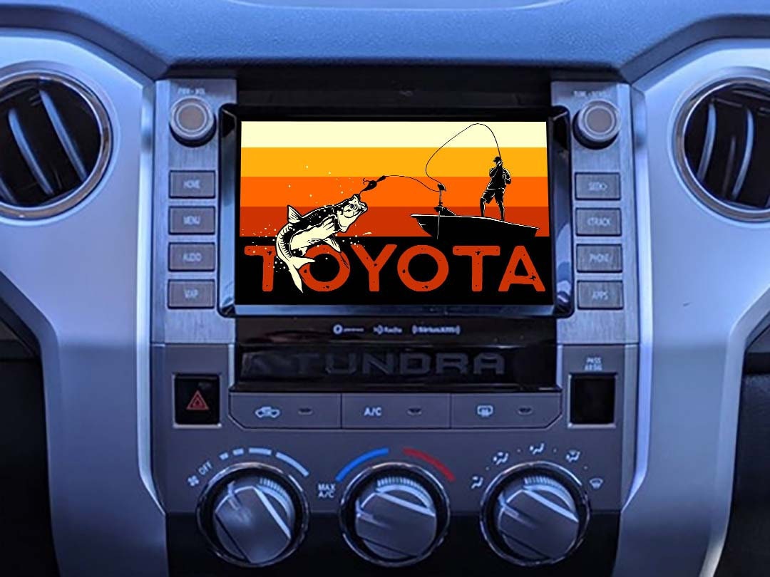 TUNDRA Fishing Startup and Radio Off Screens (Multiple Designs)