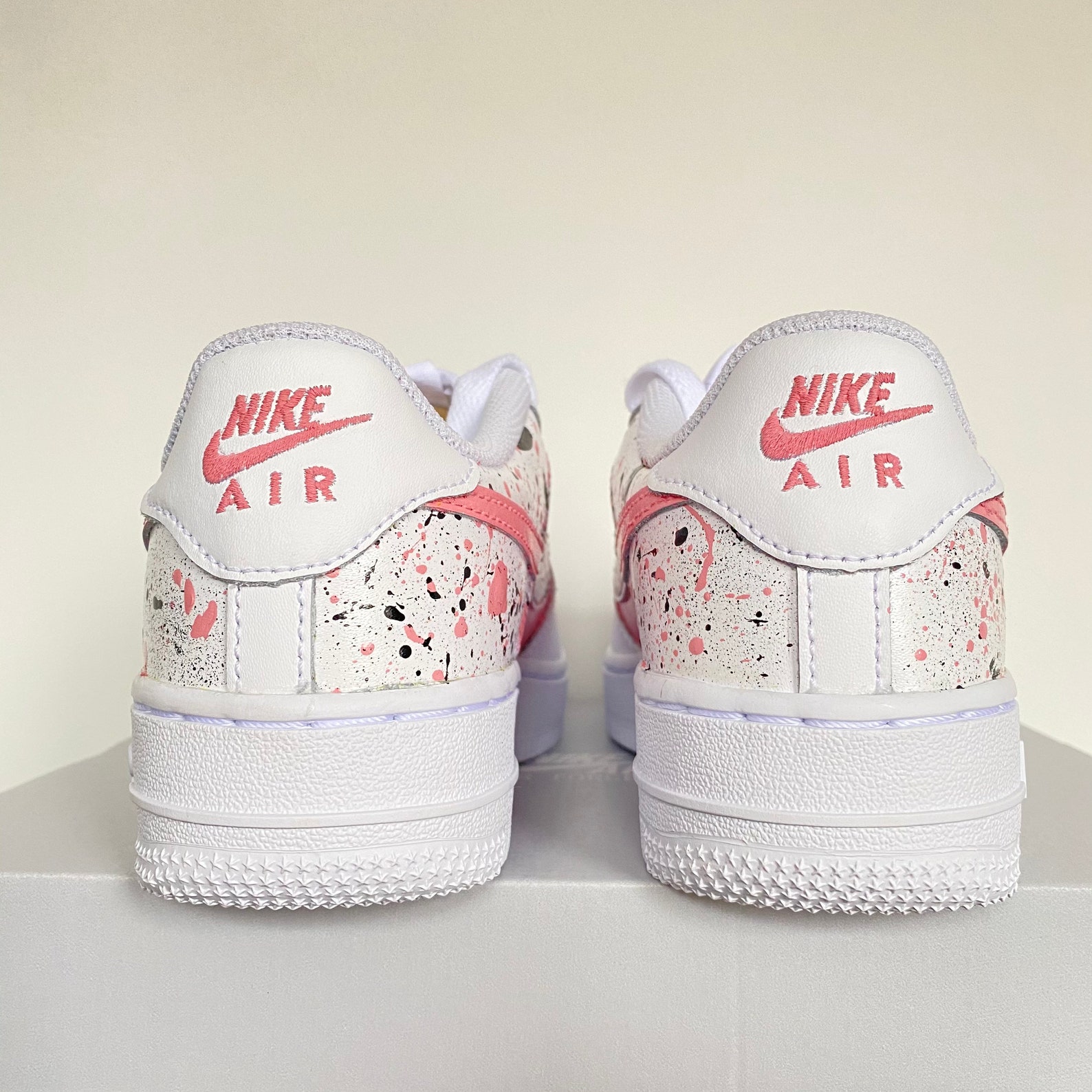blush pink air force ones