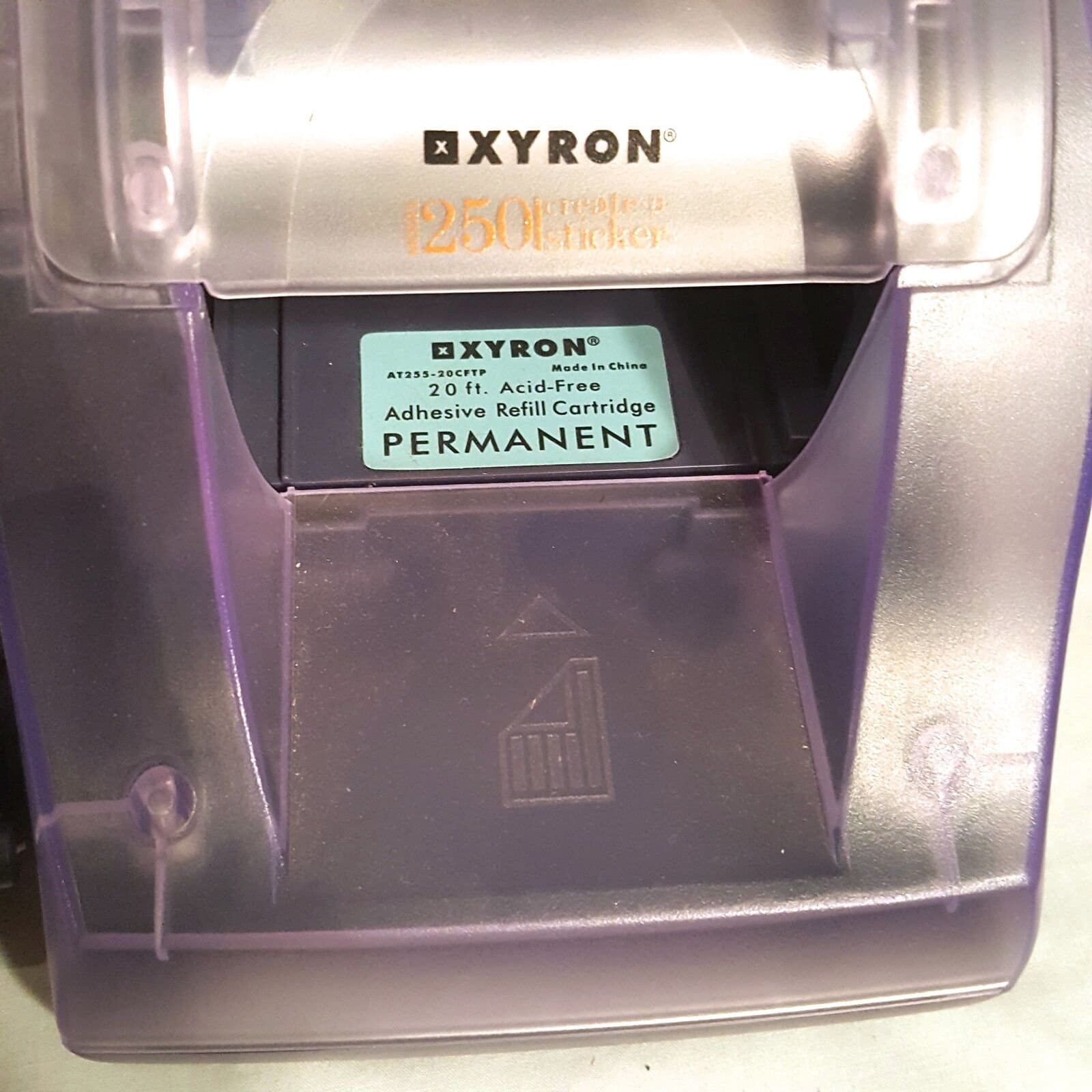 Xyron 250 Sticker Maker Adhesive Runner Machine Xyron Runner Refill