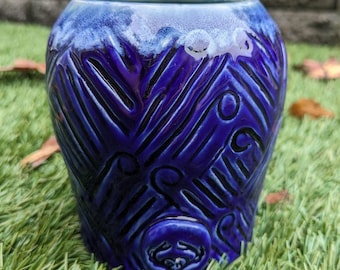 Pottery  Cobalt blue
