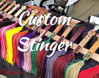 Custom Flogger, Stinger, Free Personalization, Free shipping, Gift, Multi Color