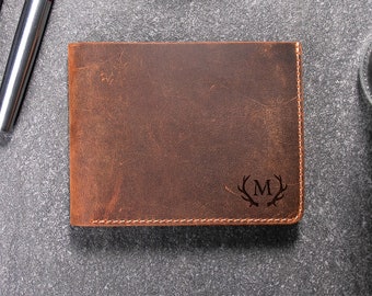 Personalized Trifold Wallet, Leather Wallet, Handmade Wallet for Men, Mens Special Wallet, Gift for Him