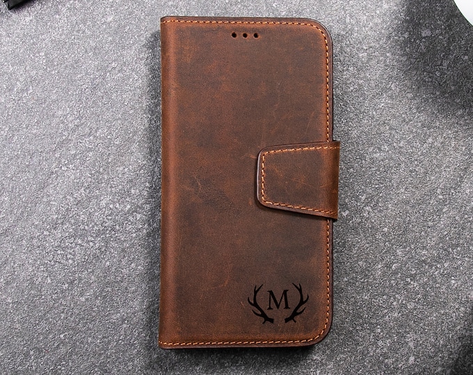 Custom Leather Square iPhone Case – Mermaid Case