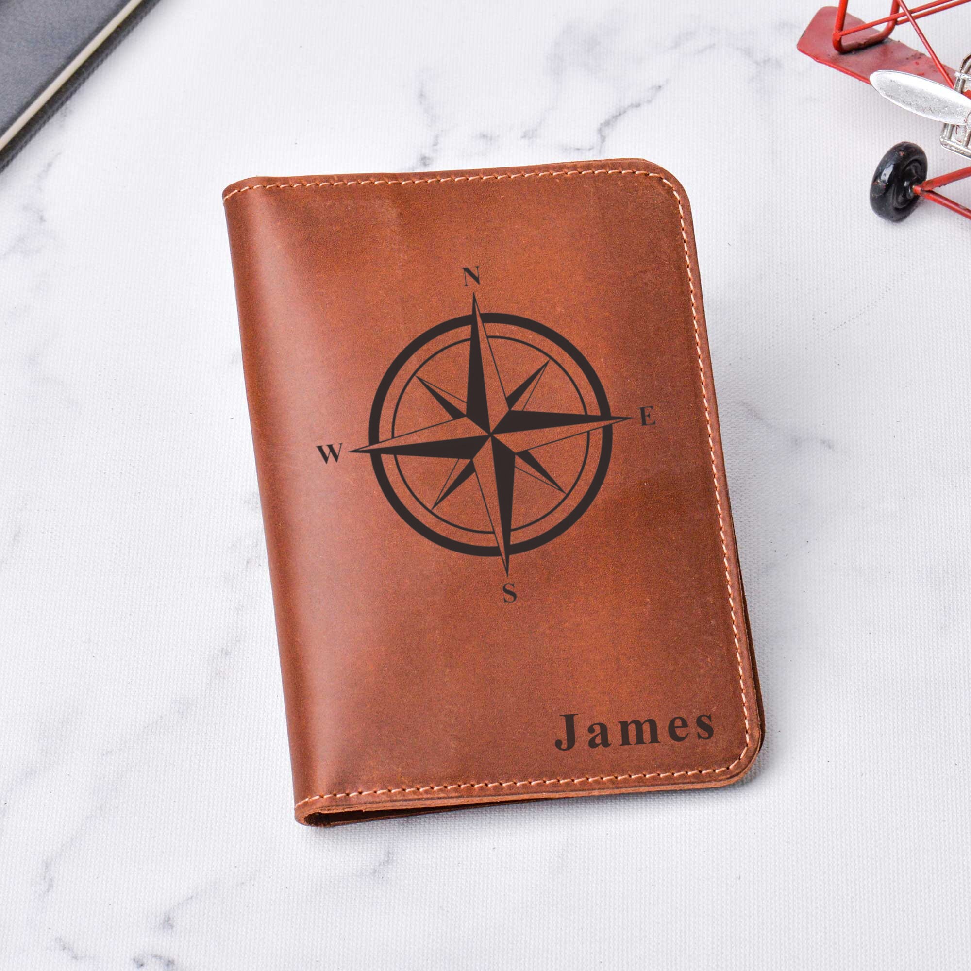 PERSONALIZED Passport Cover. Leather Passport Holder. Travel Wallet.  Document wallet. Monogrammed Mens passport wallet. Personalized Travel