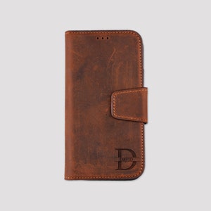 Custodia in pelle per iPhone SE 2020, personalizzazione gratuita, portafoglio porta carte magnetico, regalo ideale per lui, marito, compleanno, padre, insegnante