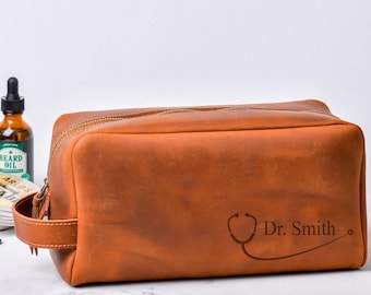 Leather Gift for Doctor, Medical School Graduation Gift her, Best Thank You Gift for Doctor, Special Gift for Doctor , Doctor Gift for Men