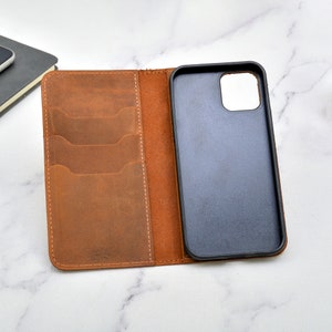 iPhone 6 S PLUS  Personalized Leather iPhone Wallet Leather image 3