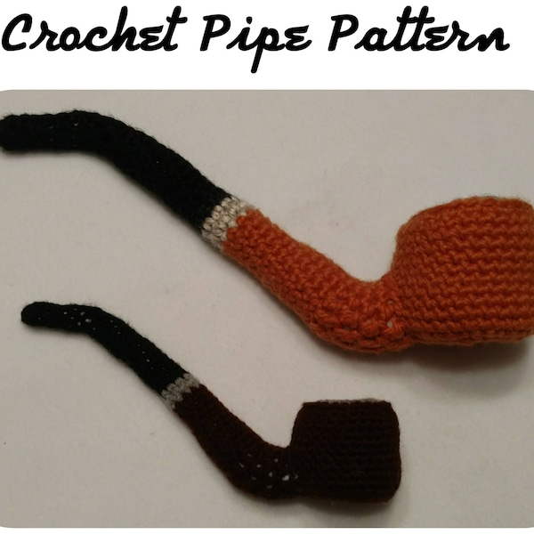 Crochet Pipe Pattern (PDF)