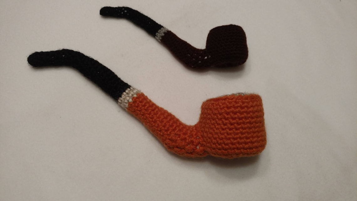 Crochet Pipe Pattern PDF Etsy