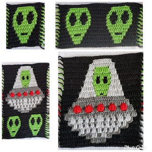 Alien Mosaic Crochet Pattern (PDF)