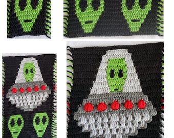 Alien Mosaic Crochet Pattern (PDF)