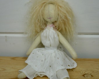 Lily the Handmade Cloth Doll