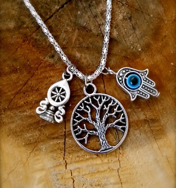 Buddha 2024 wheel necklace