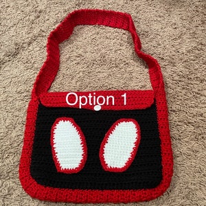 Crochet Miles Morales Bag