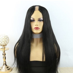 U Shape Wig Etsy