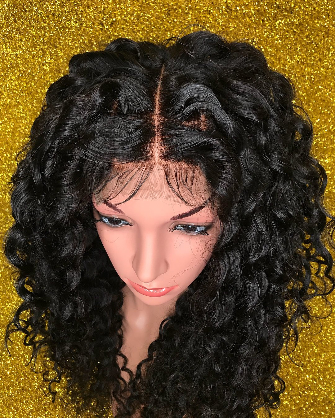 Lace front human hair wigs for black women natural hair wigs Etsy
