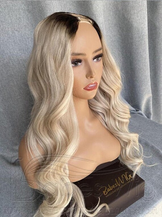 U part ombre blonde wig cheap