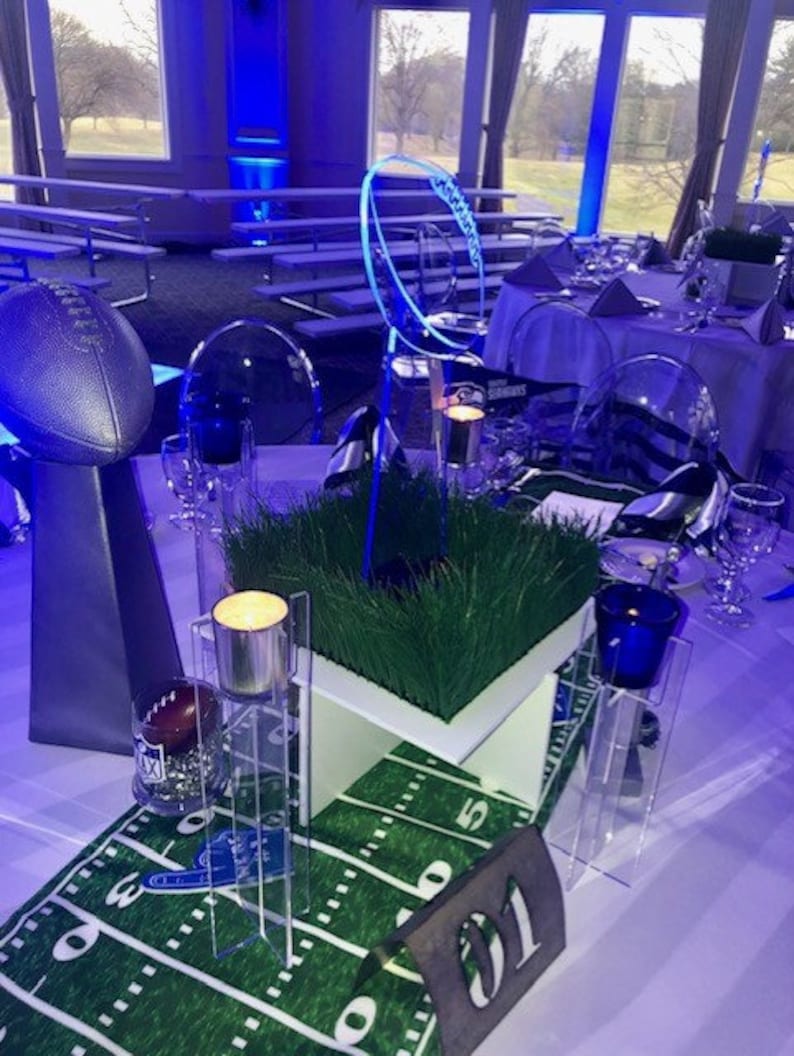 SPORT Illuminated Centerpiece Bar / Bat Mitzvah Centerpiece Etsy