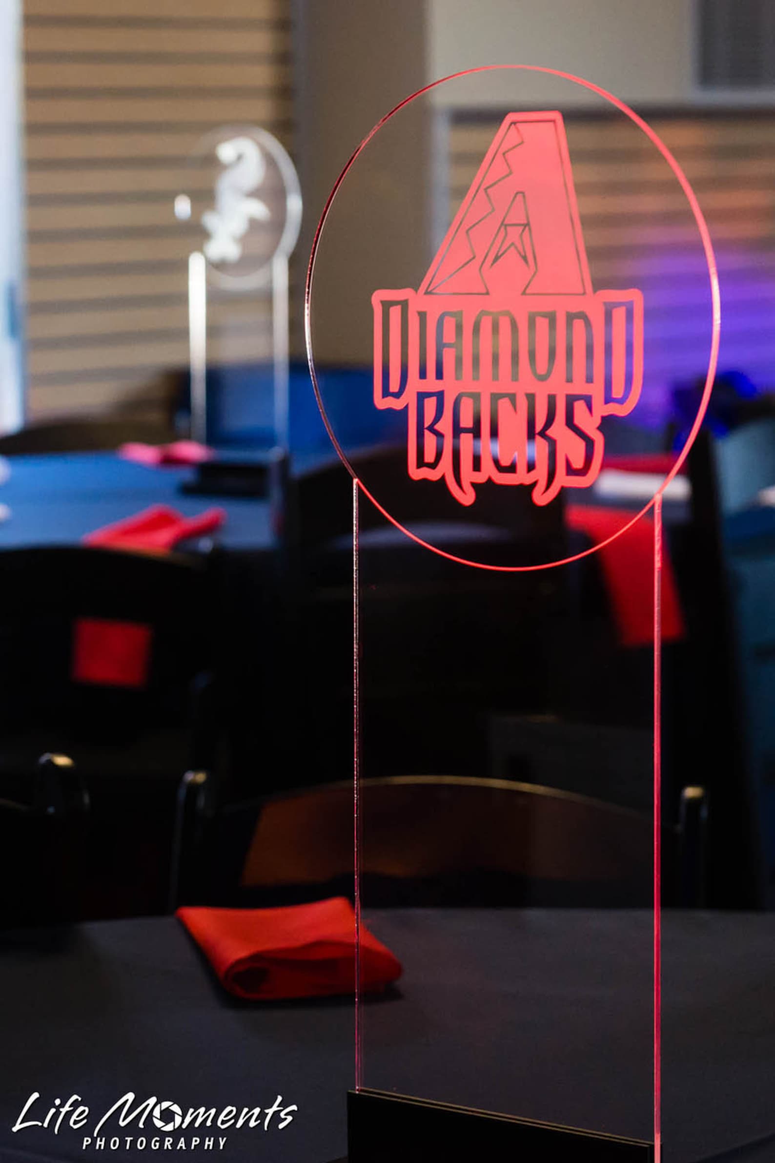 SPORT Illuminated Centerpiece Bar / Bat Mitzvah Centerpiece Etsy