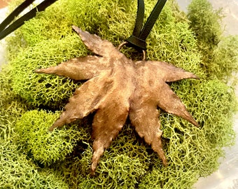 Japanese Maple leaf pendant