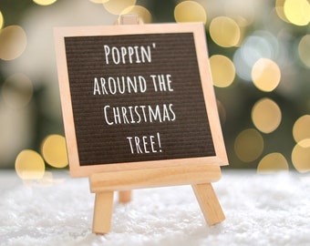 Printable Elf Letter Board Signs: Christmas Elf Antics Props (Digital Download)