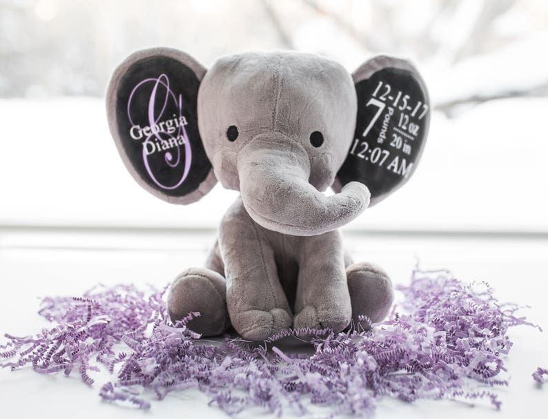 Personalized Baby Elephant