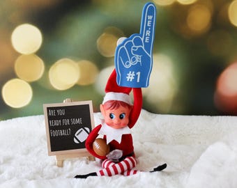 Elf Football Foam Finger Prop