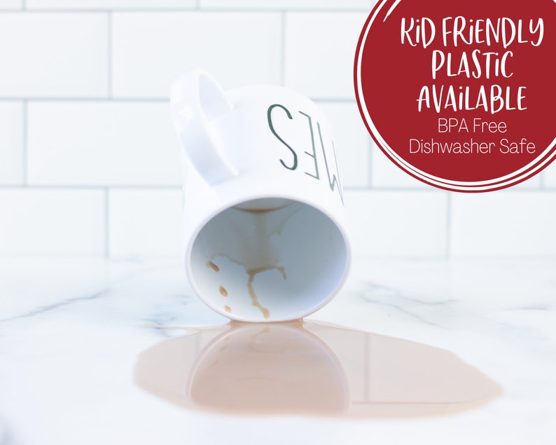 Kids hot cocoa Christmas mug, Personalized hot chocolate mug, Personalized Christmas gift for kids, hot chocolate mug, North pole image 7
