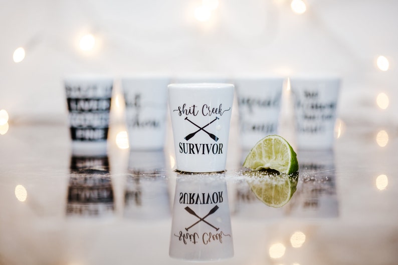 Funny Shot Glass Christmas Gift for Him Stocking Stuffer Etsy