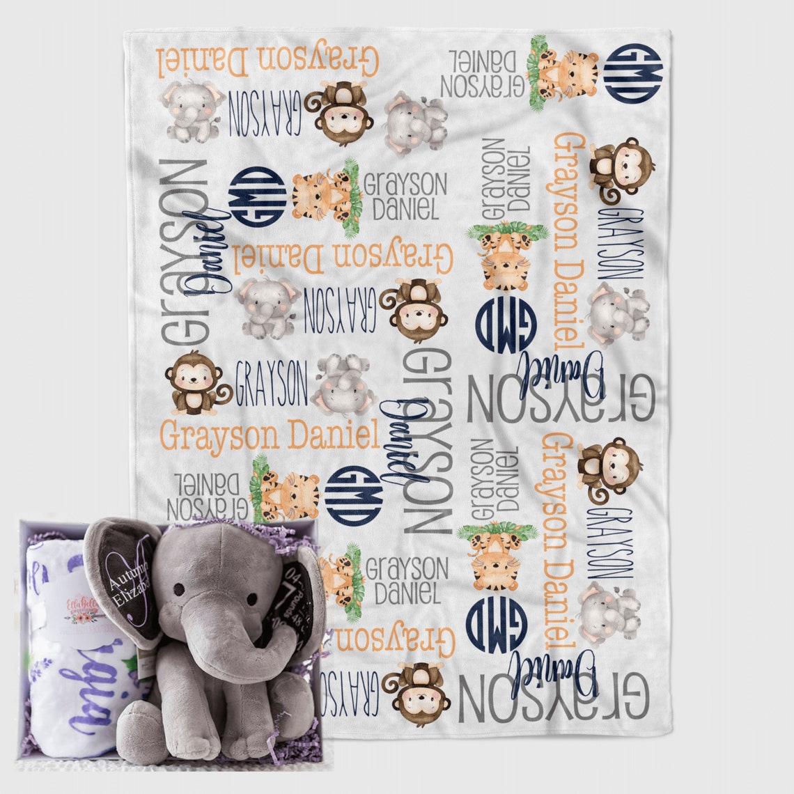 Personalized new Baby gift baby care package custom baby Etsy