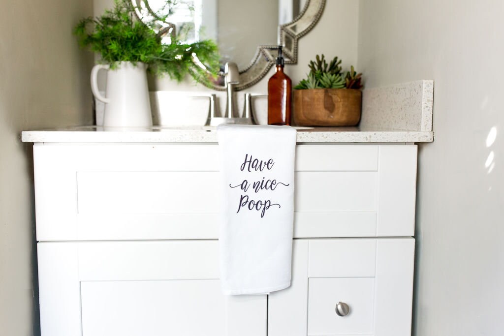 Funny bathroom towel funny bath towel Get naked hand towel Etsy