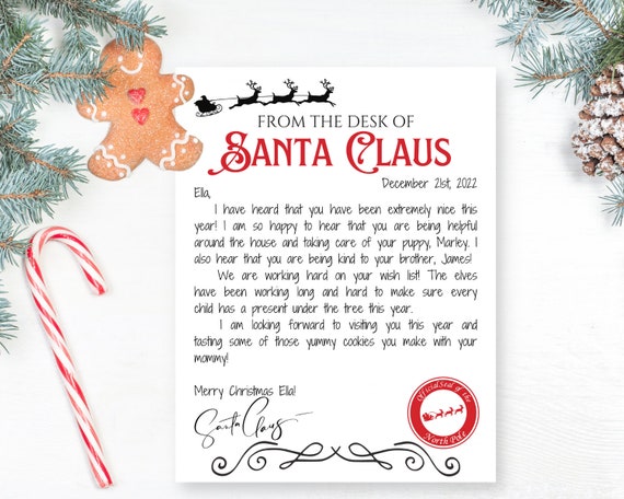 Letters To Santa (December 2022), PDF, Santa Claus