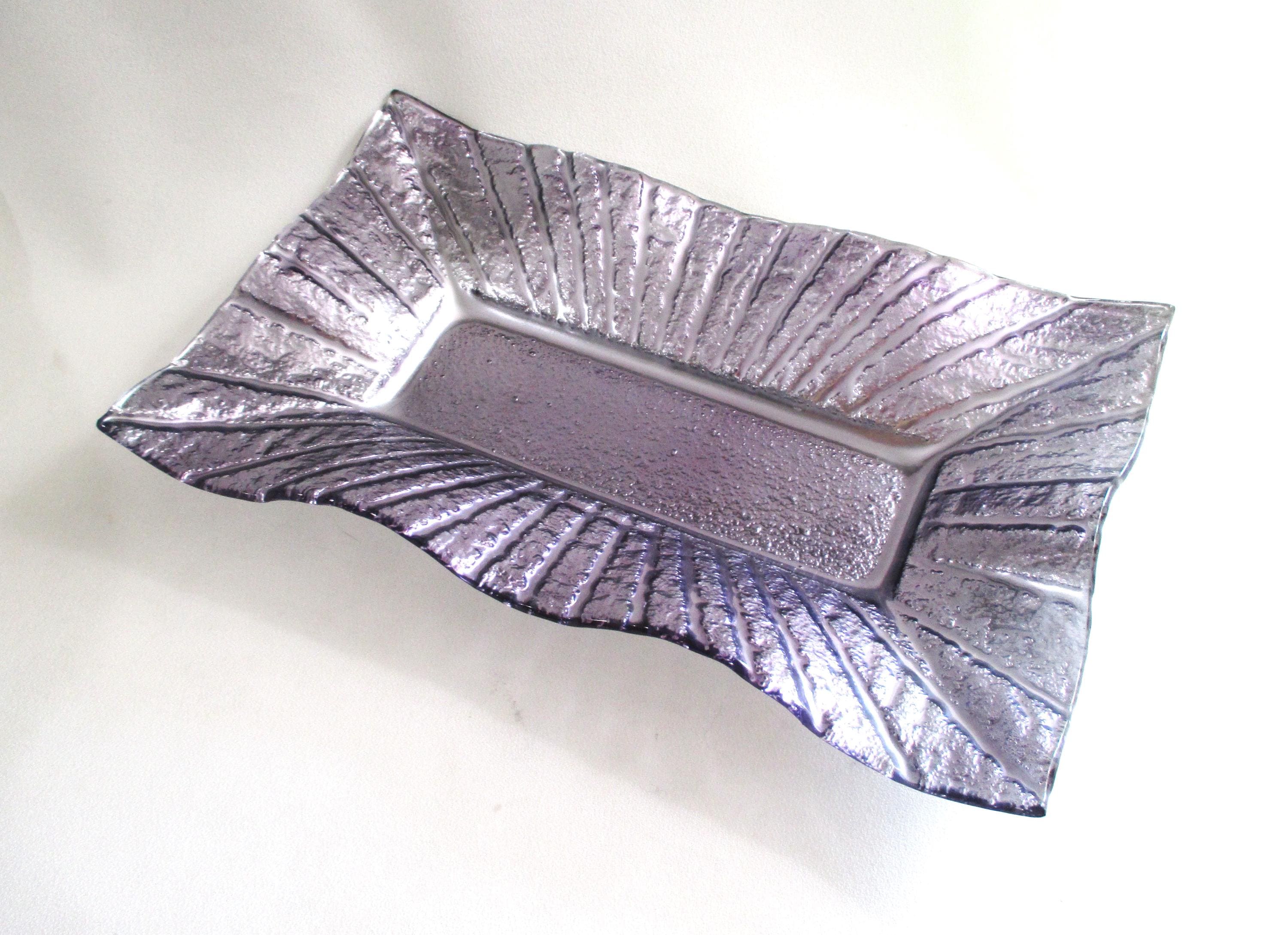 イタリア製「Vetri di Nennella」の灰皿 美品 イタリア ガラス l Vetri di Nennella 灰皿 Ashtray (検