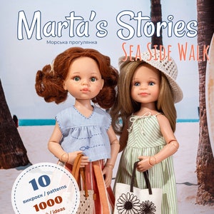 PDF Fashion e-Magazine for Paola Reina dolls Marta's Stories Sea Side Walk / Summer 2024 Bild 1